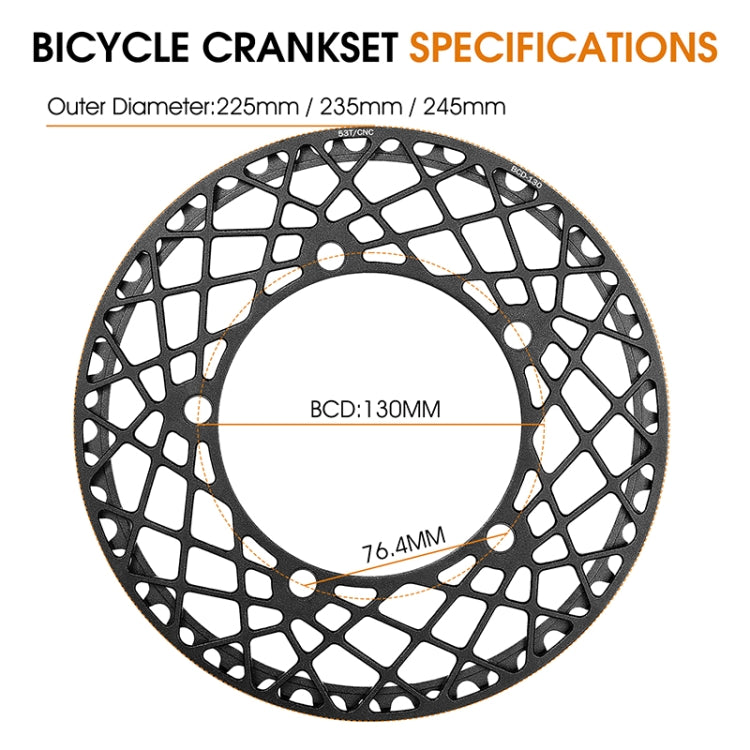 WEST BIKING Folding Bicycle Aluminum Alloy Waterproof Crankset, Colour: 53T���Black��� - free shipping - PMc TechLife - Order now!