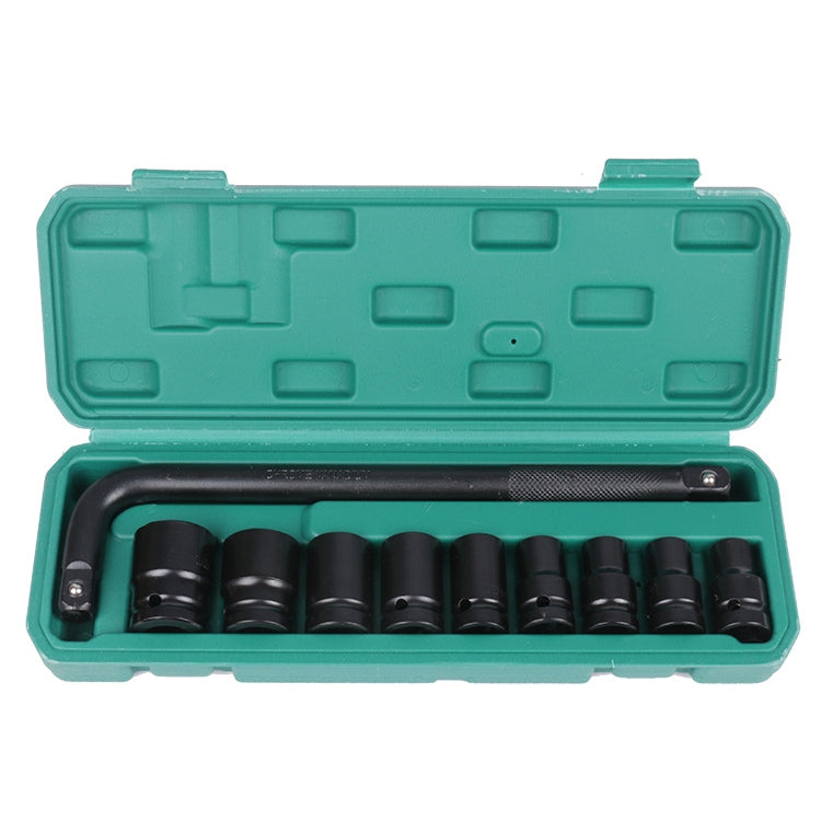 Inside And Outside Hexagon Wrench Auto Repair Wind Cannon Sleeve, Specification: 10 In 1 With Curved Rod - free shipping - PMC TechLife - Order now!