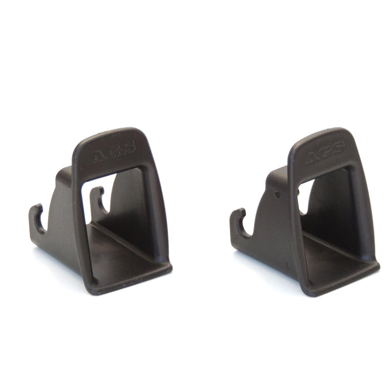 10 Pairs CSJY-4001 Car Child Safety Seat Interface Guide Slot(Black) - Seat Accessories by PMC Jewellery | Online Shopping South Africa | PMC Jewellery | Buy Now Pay Later Mobicred