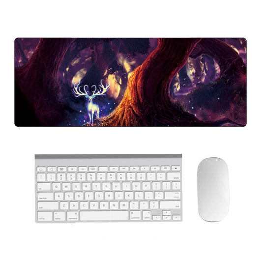 Hand-Painted Fantasy Pattern Mouse Pad, Size: 300 x 800 x 5mm Seaming(1 Dream) - Mouse Pads by PMC Jewellery | Online Shopping South Africa | PMC Jewellery | Buy Now Pay Later Mobicred