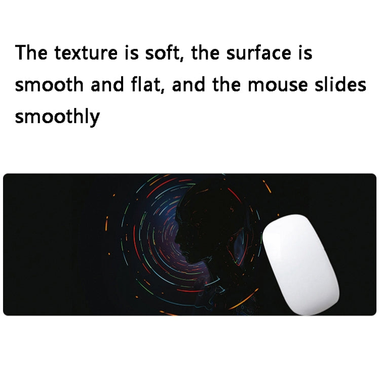 Hand-Painted Fantasy Pattern Mouse Pad, Size: 400 x 900 x 4mm Seaming(4 Tree Scenery) - Mouse Pads by PMC TechLife | Online Shopping South Africa | PMC TechLife | Buy Now Pay Later Mobicred