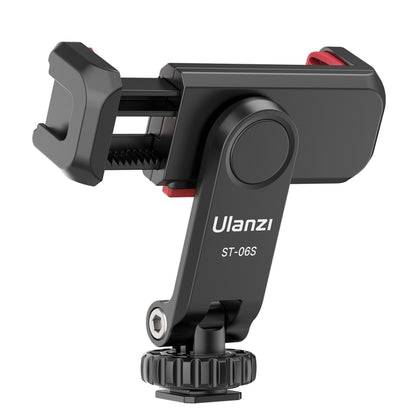 Ulanzi ST-06S Multi-Functional Phone Holder Clamp With Dual Cold Shoe Mounts - Stand by ULANZI | Online Shopping South Africa | PMC Jewellery | Buy Now Pay Later Mobicred