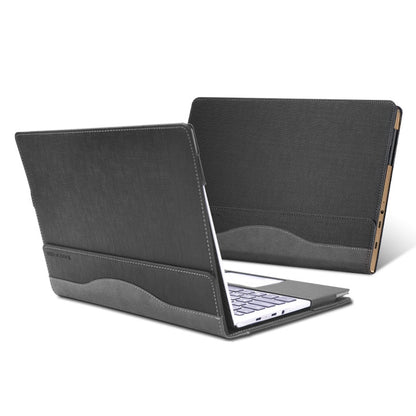 Laptop PU Leather Protective Case For Lenovo Yoga 720-13(Gentleman Gray) - 13.3 inch by PMC Jewellery | Online Shopping South Africa | PMC Jewellery | Buy Now Pay Later Mobicred