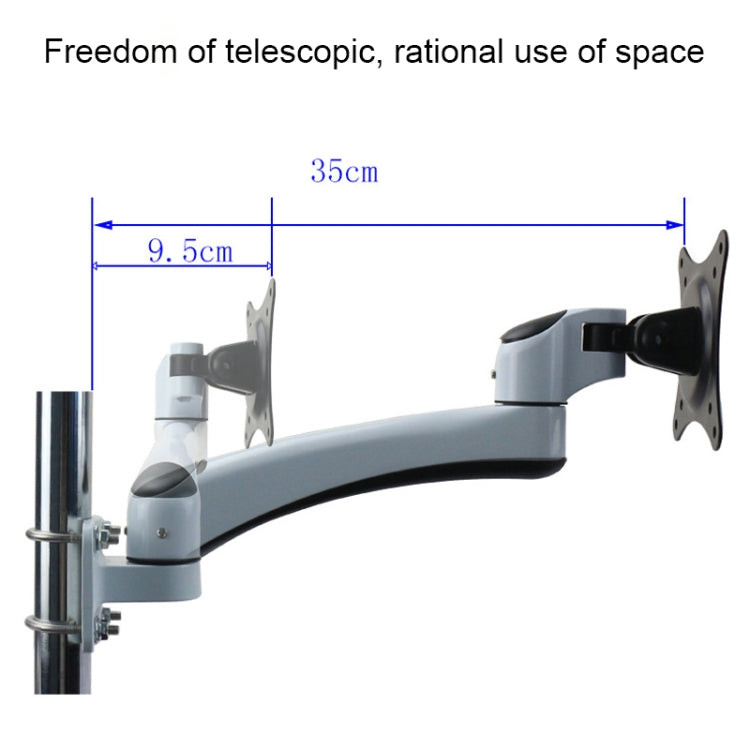 Gibbon Mounts FE111B Punch-Free Wall-Mounted Computer Monitor Stand - free shipping - PMC Jewellery - Order now!