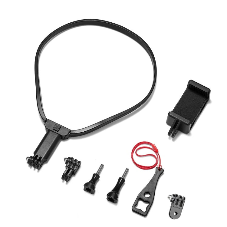 Action Camera Neck-hanging Bracket(Black) - Holder by PMC TechLife | Online Shopping South Africa | PMC TechLife | Buy Now Pay Later Mobicred