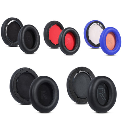 2pcs Protein Leather Sponge Earphone Cover For Anker Soundcore Life Q30 (Black) - Earmuff & Pad by PMC Jewellery | Online Shopping South Africa | PMC Jewellery | Buy Now Pay Later Mobicred