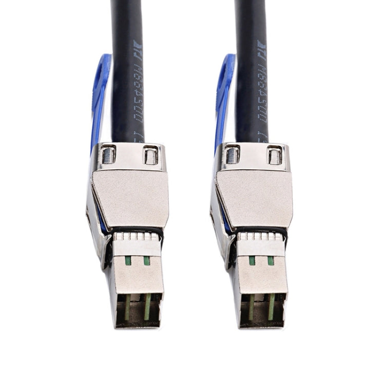 H0503 12Gbps SFF-8644 To 8644 HD Server External Hard Drive Data Cable, Color: Black 1m - eSATA & SATA & IDE by PMC Jewellery | Online Shopping South Africa | PMC Jewellery | Buy Now Pay Later Mobicred