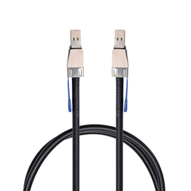 H0503 12Gbps SFF-8644 To 8644 HD Server External Hard Drive Data Cable, Color: Black 3m - eSATA & SATA & IDE by PMC TechLife | Online Shopping South Africa | PMC TechLife | Buy Now Pay Later Mobicred