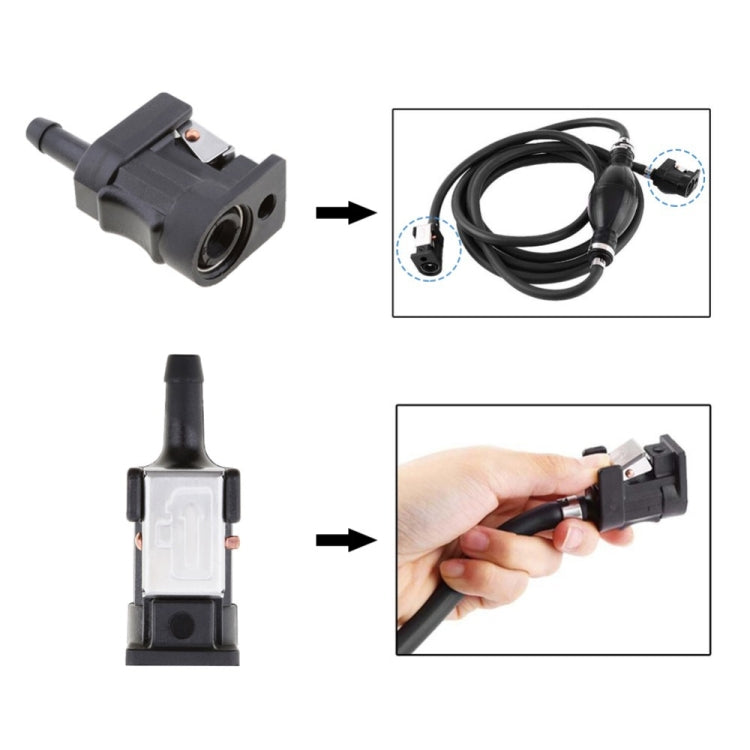 Yacht Fuel Connector For Yamaha Outboard Motor, Specification: Machine End Female Connector - Marine Accessories & Parts by PMC TechLife | Online Shopping South Africa | PMC TechLife | Buy Now Pay Later Mobicred