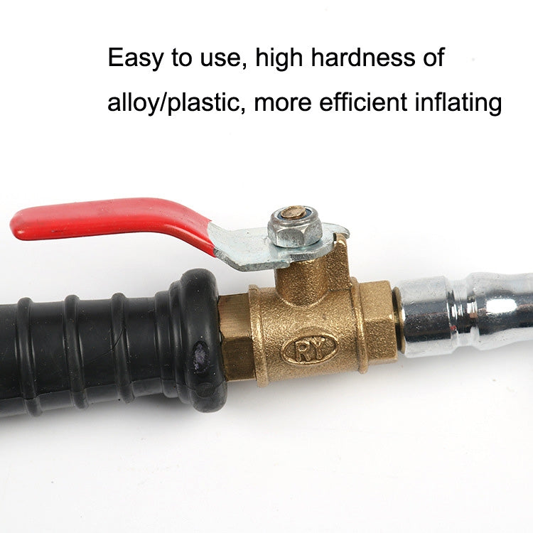 Car Tire Double-Ended Air Nozzle, Specification: T-type - Other Tools by PMC TechLife | Online Shopping South Africa | PMC TechLife | Buy Now Pay Later Mobicred