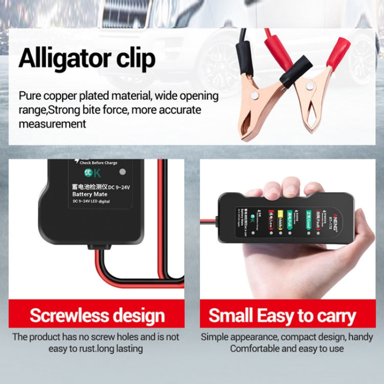 ANENG BT-170 12V Electric Vehicle Battery Tester - free shipping - PMC TechLife - Order now!