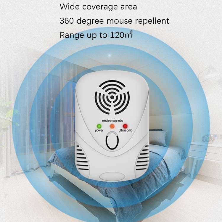 DC-9001 Household Electronic Mouse Repeller, Specification: US Plug(White) - Repellents by PMC Jewellery | Online Shopping South Africa | PMC Jewellery | Buy Now Pay Later Mobicred