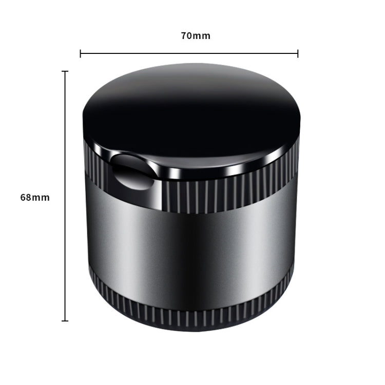 Car Ashtray With LED Ambient Light(Gray) - Ashtrays by PMC Jewellery | Online Shopping South Africa | PMC Jewellery | Buy Now Pay Later Mobicred
