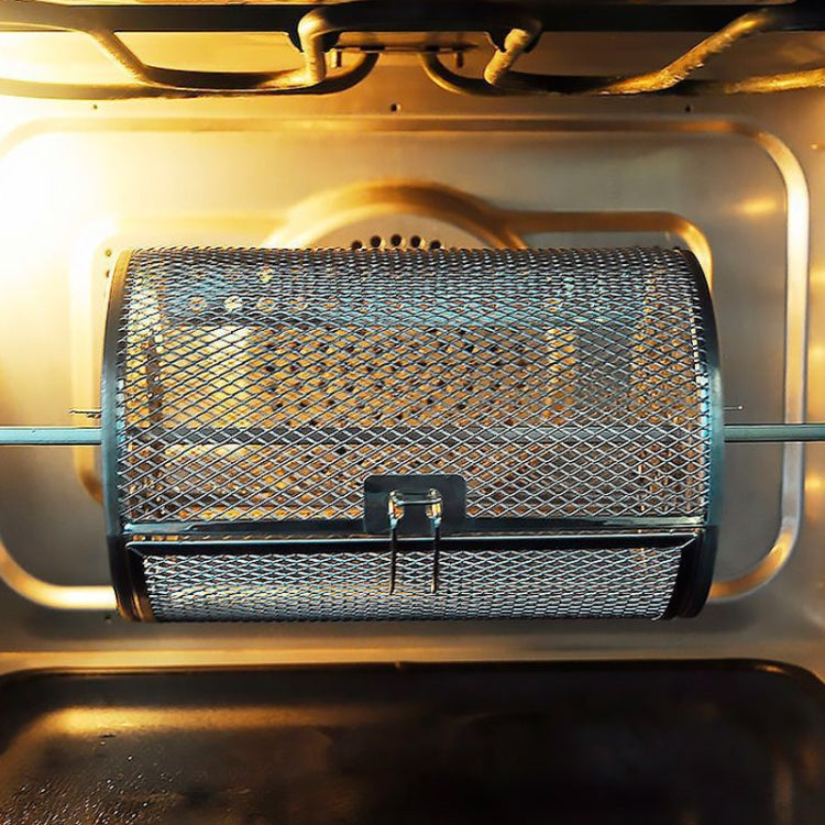 C Type 12 x 23cm Stainless Steel Roasting Cage Oven Peanut Chestnut Cage - free shipping - PMC TechLife - Order now!
