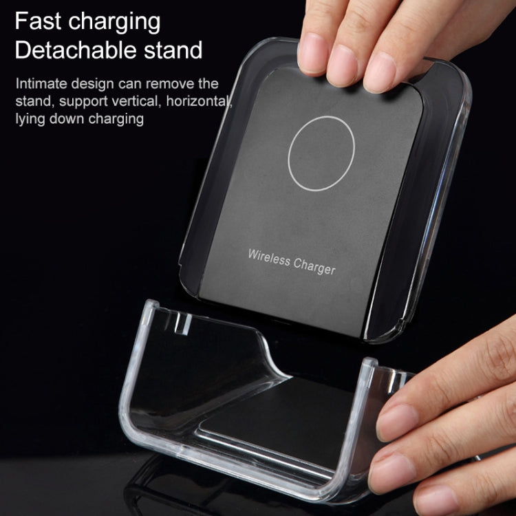 A9191 10W 3 in 1 Multifunctional Vertical Wireless Charger(Blue) - Wireless Charger by PMC Jewellery | Online Shopping South Africa | PMC Jewellery | Buy Now Pay Later Mobicred