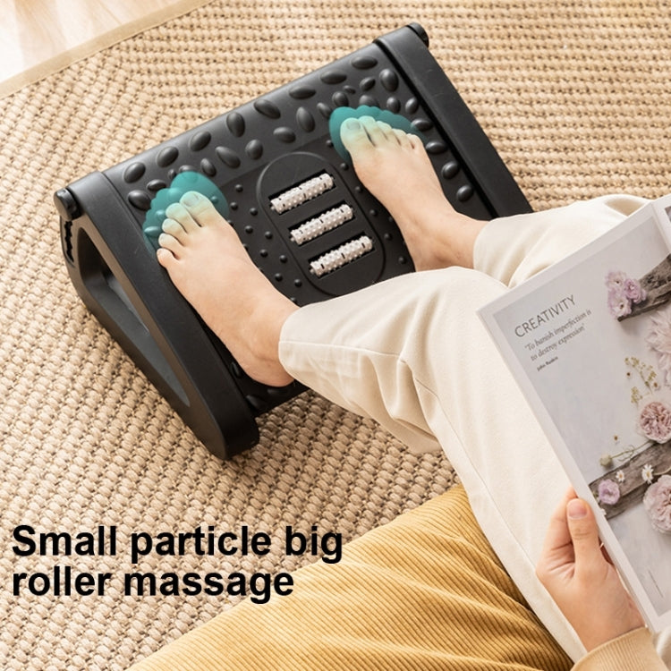 Office Computer Set Up Foot Stool Foot Massage Pedal(Black) - free shipping - PMC TechLife - Order now!