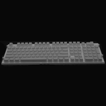 Pudding Double-layer Two-color 108-key Mechanical Translucent Keycap(Gray) - Silicone / Sticker by PMC Jewellery | Online Shopping South Africa | PMC Jewellery | Buy Now Pay Later Mobicred