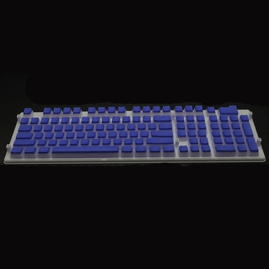 Pudding Double-layer Two-color 108-key Mechanical Translucent Keycap(Dark Blue) - Silicone / Sticker by PMC Jewellery | Online Shopping South Africa | PMC Jewellery | Buy Now Pay Later Mobicred