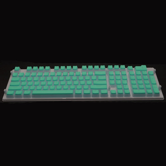 Pudding Double-layer Two-color 108-key Mechanical Translucent Keycap(Cyan) - Silicone / Sticker by PMC Jewellery | Online Shopping South Africa | PMC Jewellery | Buy Now Pay Later Mobicred