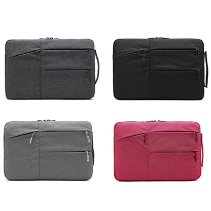 Zipper Type Polyester Business Laptop Liner Bag, Size: 13.3 Inch(Dark Gray) - 13.3 inch by PMC Jewellery | Online Shopping South Africa | PMC Jewellery | Buy Now Pay Later Mobicred