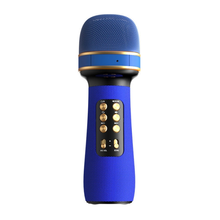 WS898 Live Wireless Bluetooth Microphone with Audio Function(Blue) - Microphone by PMC TechLife | Online Shopping South Africa | PMC TechLife | Buy Now Pay Later Mobicred