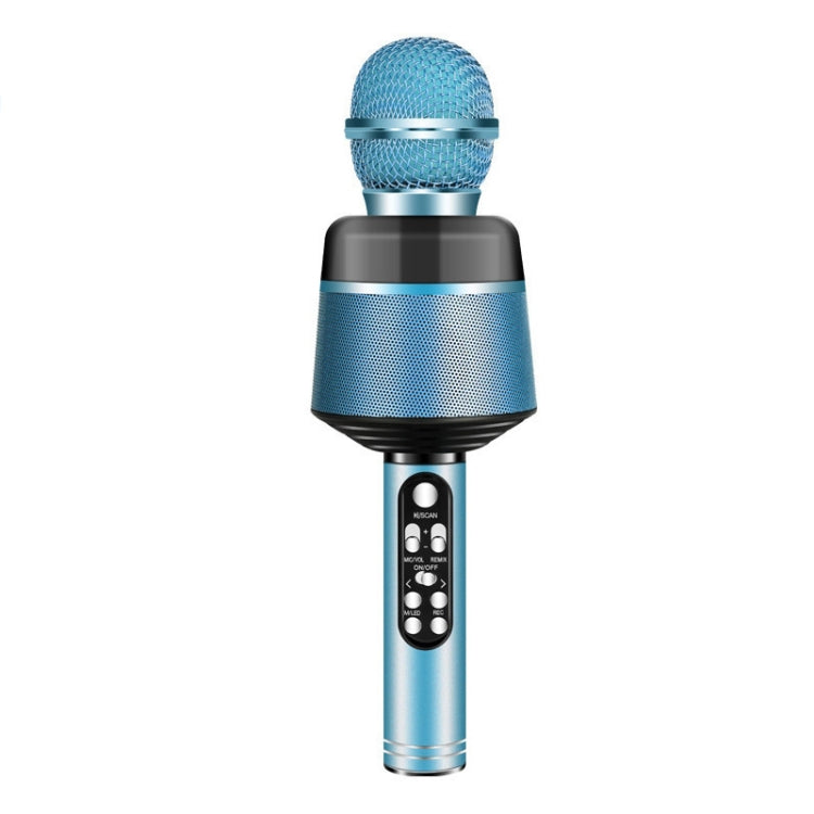 Q008 Wireless Bluetooth Live Microphone(Blue) - Microphone by PMC TechLife | Online Shopping South Africa | PMC TechLife | Buy Now Pay Later Mobicred