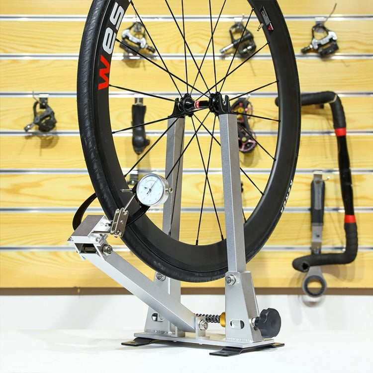 WEST BIKING Bicycle Wheel Correction and Adjustment Station(Silver) - Maintenance tools by WEST BIKING | Online Shopping South Africa | PMc TechLife | Buy Now Pay Later Mobicred
