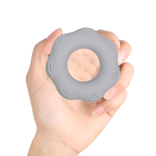 Hand Exercise Massage Bump Gear Type Silicone Grip Ring, Style: 30LB (Light Gray) - Fitness Equipments by PMC Jewellery | Online Shopping South Africa | PMC Jewellery | Buy Now Pay Later Mobicred