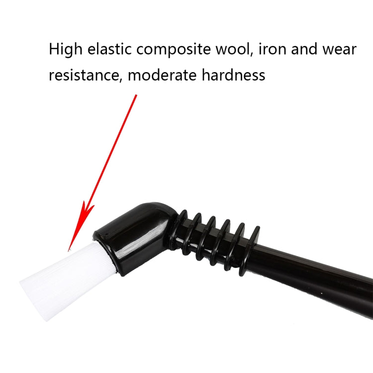 KFS-10 Short Handle Coffee Machine Cleaning Brush(White Hair) - free shipping - PMC TechLife - Order now!