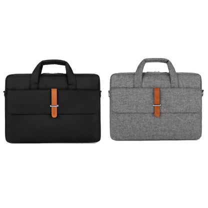 Multifunctional Wear-resistant Shoulder Handheld Laptop Bag, Size: 15 - 15.6 inch(Gray) - 15 inch by PMC Jewellery | Online Shopping South Africa | PMC Jewellery | Buy Now Pay Later Mobicred