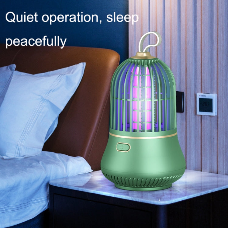 LED Mosquito Lamp USB Small Waist Photocatalyst Shock Mosquito Killer(Green) - Repellents by PMC Jewellery | Online Shopping South Africa | PMC Jewellery | Buy Now Pay Later Mobicred