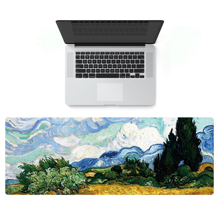 400x900x5mm Locked Am002 Large Oil Painting Desk Rubber Mouse Pad(Room) - Mouse Pads by PMC Jewellery | Online Shopping South Africa | PMC Jewellery | Buy Now Pay Later Mobicred