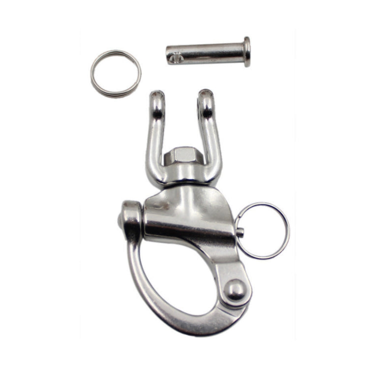 Yachting Sailing Stainless Steel Coil Type Rotary Spring Shackle, Specification: 70mm - Marine Accessories & Parts by PMC Jewellery | Online Shopping South Africa | PMC Jewellery | Buy Now Pay Later Mobicred