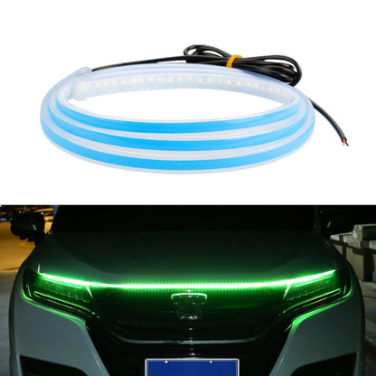 Car LED Streamer Decorative Hood Atmosphere Lights, Style: Monochrome Green Light(1.8m) - Decorative Lights by PMC Jewellery | Online Shopping South Africa | PMC Jewellery | Buy Now Pay Later Mobicred