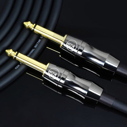 KGR Guitar Cable Keyboard Drum Audio Cable, Specification: 20m(Elbow Straight Jack) - Instrument Audio Cables by KGR | Online Shopping South Africa | PMC Jewellery | Buy Now Pay Later Mobicred