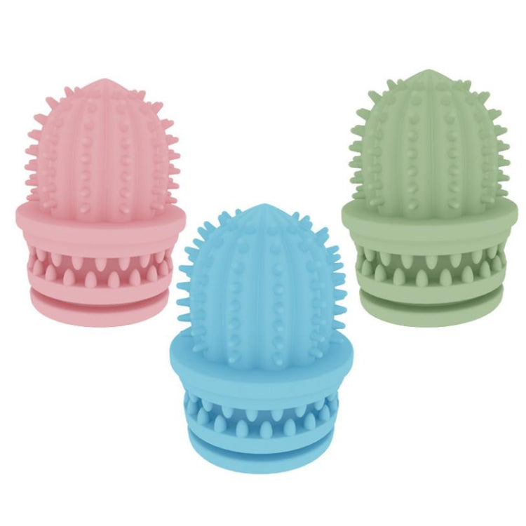 Pet Cleaning Teeth TPR Cactus Lightweight Bite-resistant Educational Toys(Light Blue) - Toys by PMC Jewellery | Online Shopping South Africa | PMC Jewellery