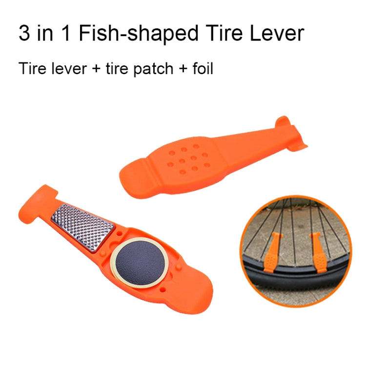 Multifunctional Bicycle Tire Changing Tool, Color: Blue+5 Tire Patches - Maintenance tools by PMc TechLife | Online Shopping South Africa | PMc TechLife | Buy Now Pay Later Mobicred