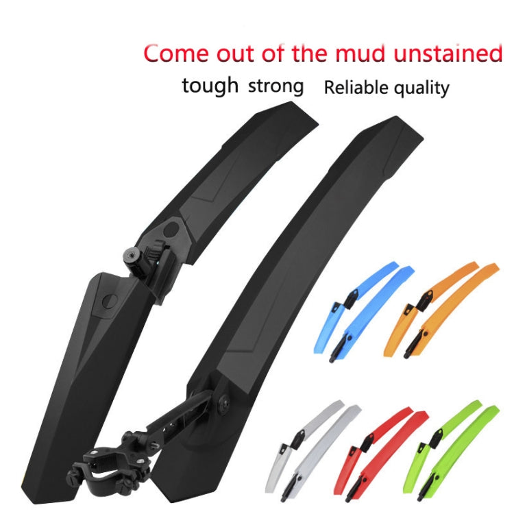 2632 Bicycle Quick Release Mudguards, Style: Widened (Black) - Mudguards by PMc TechLife | Online Shopping South Africa | PMc TechLife | Buy Now Pay Later Mobicred