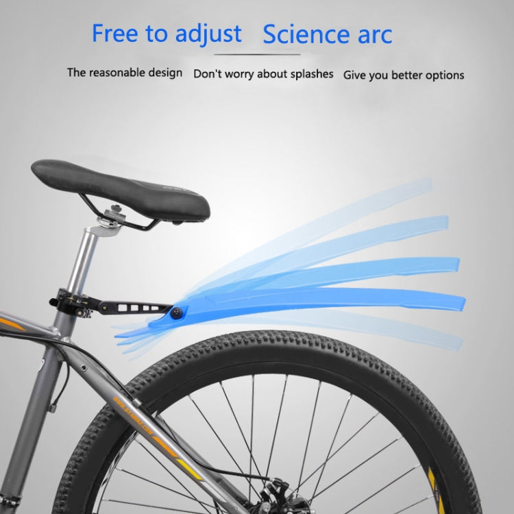 2632 Bicycle Quick Release Mudguards, Style: Widened (Black) - Mudguards by PMc TechLife | Online Shopping South Africa | PMc TechLife | Buy Now Pay Later Mobicred