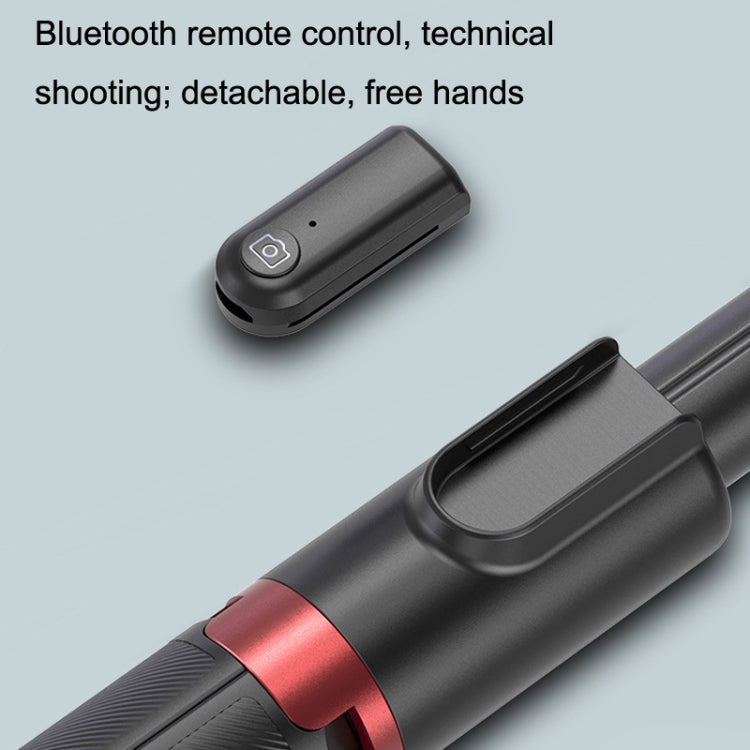 AB403 Live Broadcast Landing Integrated Telescopic Mobile Phone Triangle Bracket(Black) - Selfie Sticks by PMC TechLife | Online Shopping South Africa | PMC TechLife