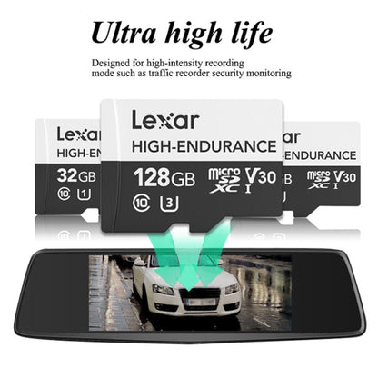 Lexar LSDM10 Security Surveillance Camera Dash Cam Memory Card, Capacity: 128GB - Micro SD Card by Lexar | Online Shopping South Africa | PMC Jewellery | Buy Now Pay Later Mobicred