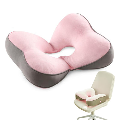 FANNIS Butterfly Office Hip Support Memory Foam Cushion, Size: 41x33x8cm(Pink) - Cushions & Pillows by FANNIS | Online Shopping South Africa | PMC Jewellery | Buy Now Pay Later Mobicred