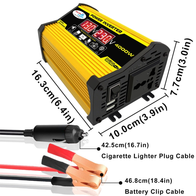Saga Generation 2 Home Solar Generator Inverter+30A Controller+18W 12V Solar Panel, Specification: Yellow 12V To 220V - Modified Square Wave by PMC TechLife | Online Shopping South Africa | PMC TechLife | Buy Now Pay Later Mobicred