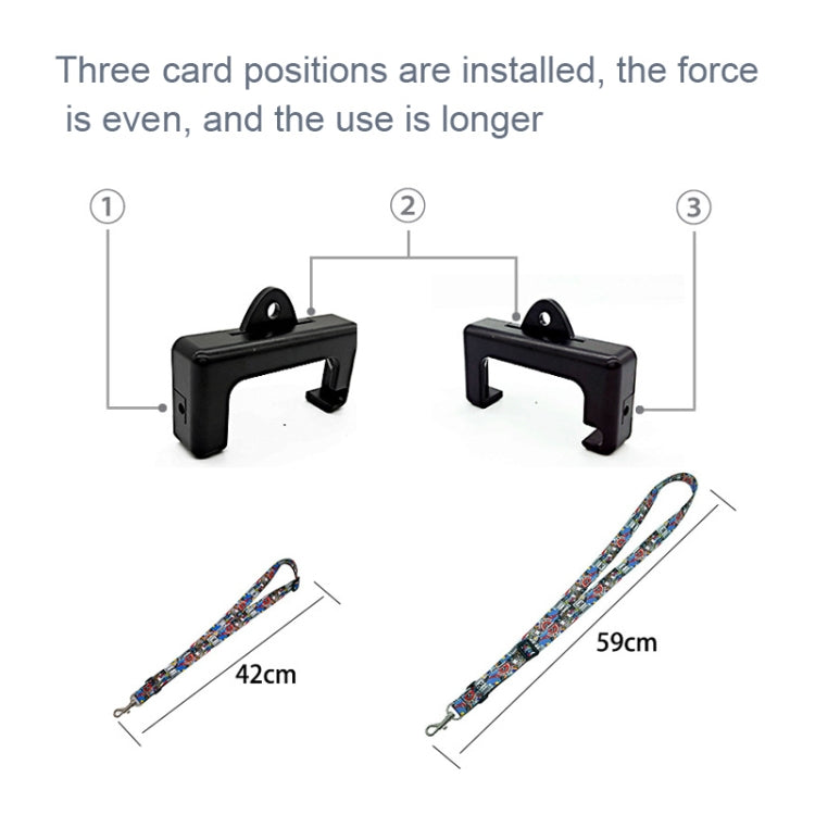 Remote Control Graffiti Lanyard for DJI Mini 3 Pro/Mavic Air 2S/Mavic Air 2/Mavic Mini 2 - Other by PMC TechLife | Online Shopping South Africa | PMC TechLife | Buy Now Pay Later Mobicred