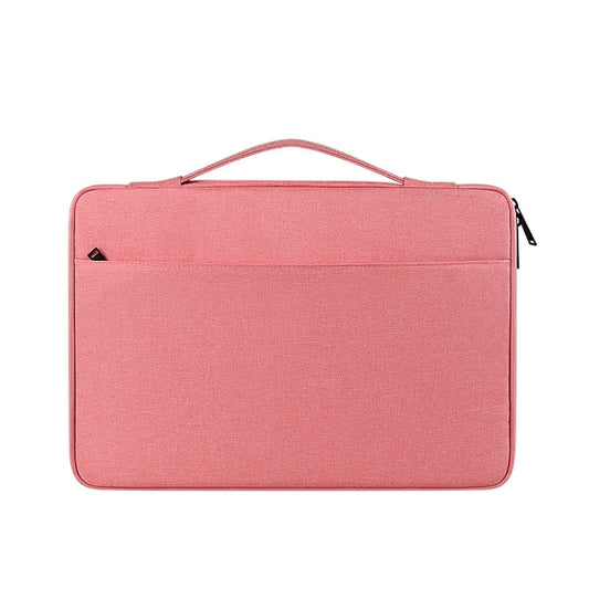 ND02 Waterproof Portable Laptop Case, Size: 14.1-15.4 inches(Beauty Pink) - 14.1 inch by PMC Jewellery | Online Shopping South Africa | PMC Jewellery | Buy Now Pay Later Mobicred