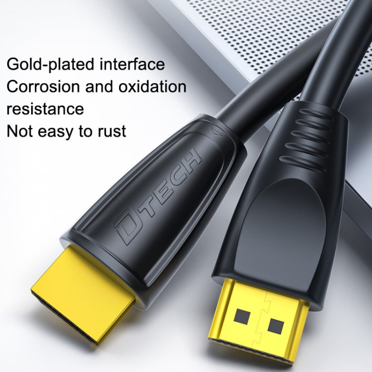 DTECH HDMI 2.0 HD Connection Cable 4K 60Hz Computer TV Connection Cable, Length: 5m - free shipping - PMC TechLife - Order now!