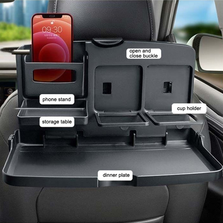UCHURNG Car Computer Table Folding Chair Back Dining Table - Car Drink Holders by UCHURNG | Online Shopping South Africa | PMC TechLife | Buy Now Pay Later Mobicred