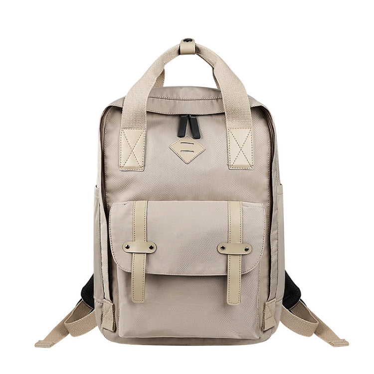 SJ05 Multifunctional Waterproof Laptop Bag, Size: 13 inch-15.6 inch(Khaki) - Backpack by PMC Jewellery | Online Shopping South Africa | PMC Jewellery | Buy Now Pay Later Mobicred