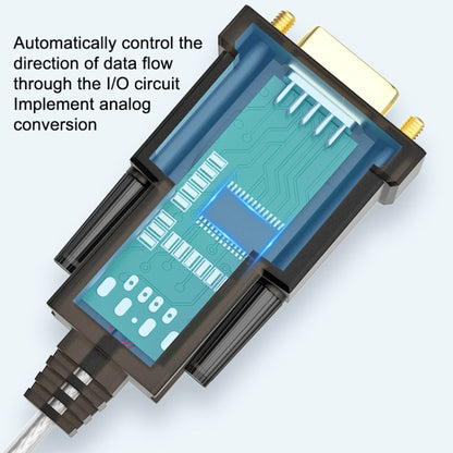 DTECH DT-5002A 1.8m USB To RS232 Serial Line DB9 Needle COM Port - RS485 / RS232 Series by DTECH | Online Shopping South Africa | PMC Jewellery | Buy Now Pay Later Mobicred