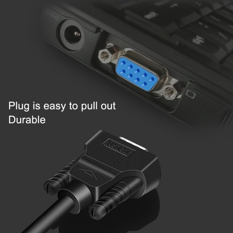DTECH RS232 Serial Direct Line DB9 Extension Line Male to Female 1.5m - RS485 / RS232 Series by DTECH | Online Shopping South Africa | PMC TechLife